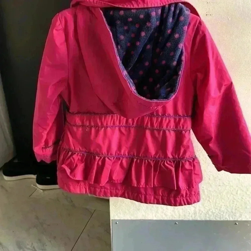 Landon Fog Kids Coat pink - Picture 3 of 4